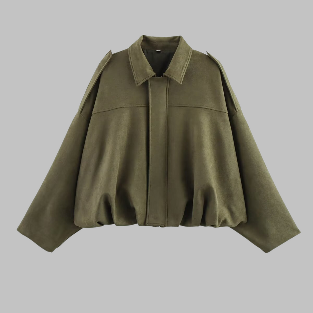 ARBANA™ - Comfy Loose Fit Military Jacket