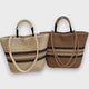 Ilvoria | Striped Straw Bag