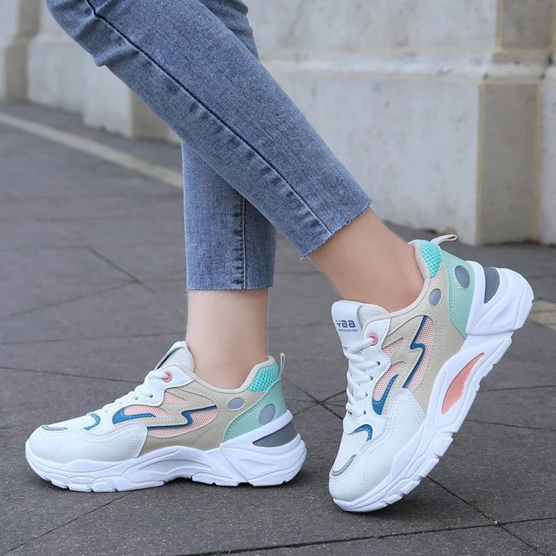 KAMILLE™ - Multicolor Chunky Sneakers